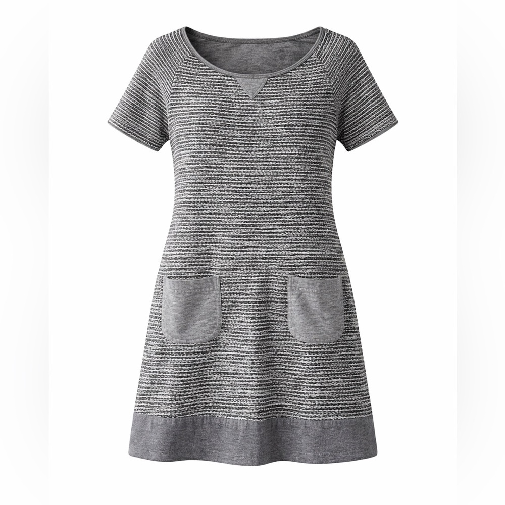 Meadow Rue Anthropologie Textured Knit Pocket Top | XS
